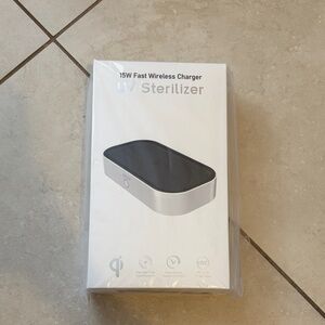 15W Fast Wireless Charger UV Sterilizer